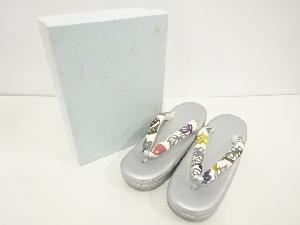 新品　未使用品　東京謹製　紅型染　鼻緒　草履(24センチ)